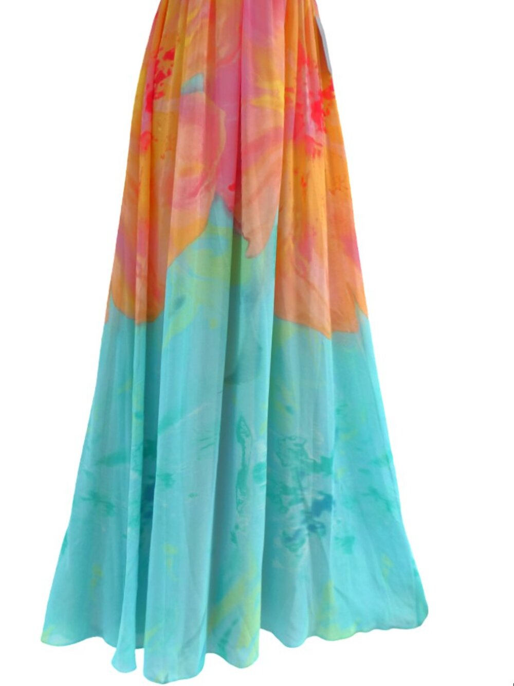 NEW Vintage 90s Adrianna Papell Goddess Cocktail Formal Maxi Gown Dress Beaded 2 - Picture 5 of 11
